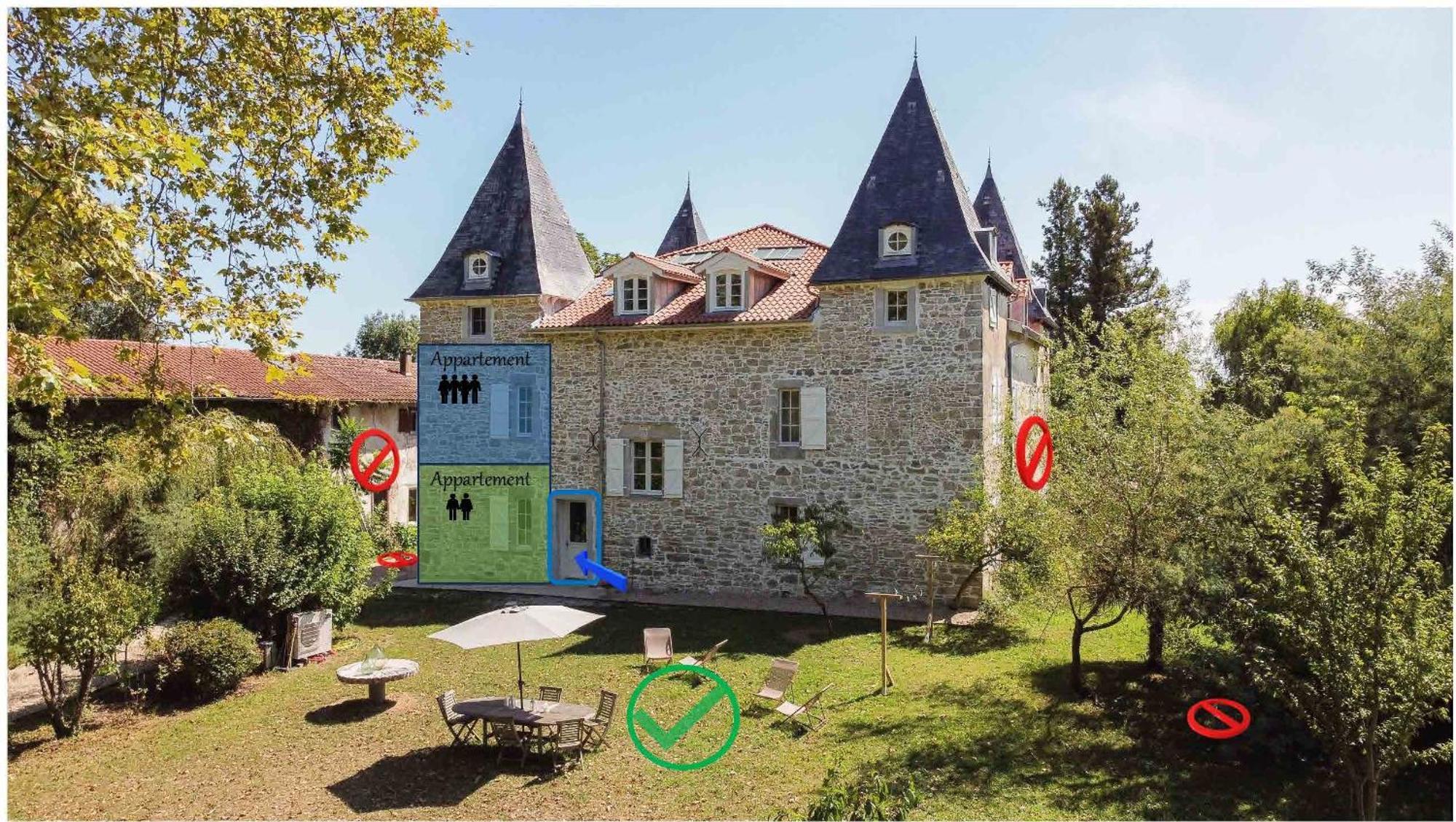 Chateau De Souhy Urcuit Zewnętrze zdjęcie